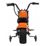 Elektrická motorka Chopper Warrior - oranžová